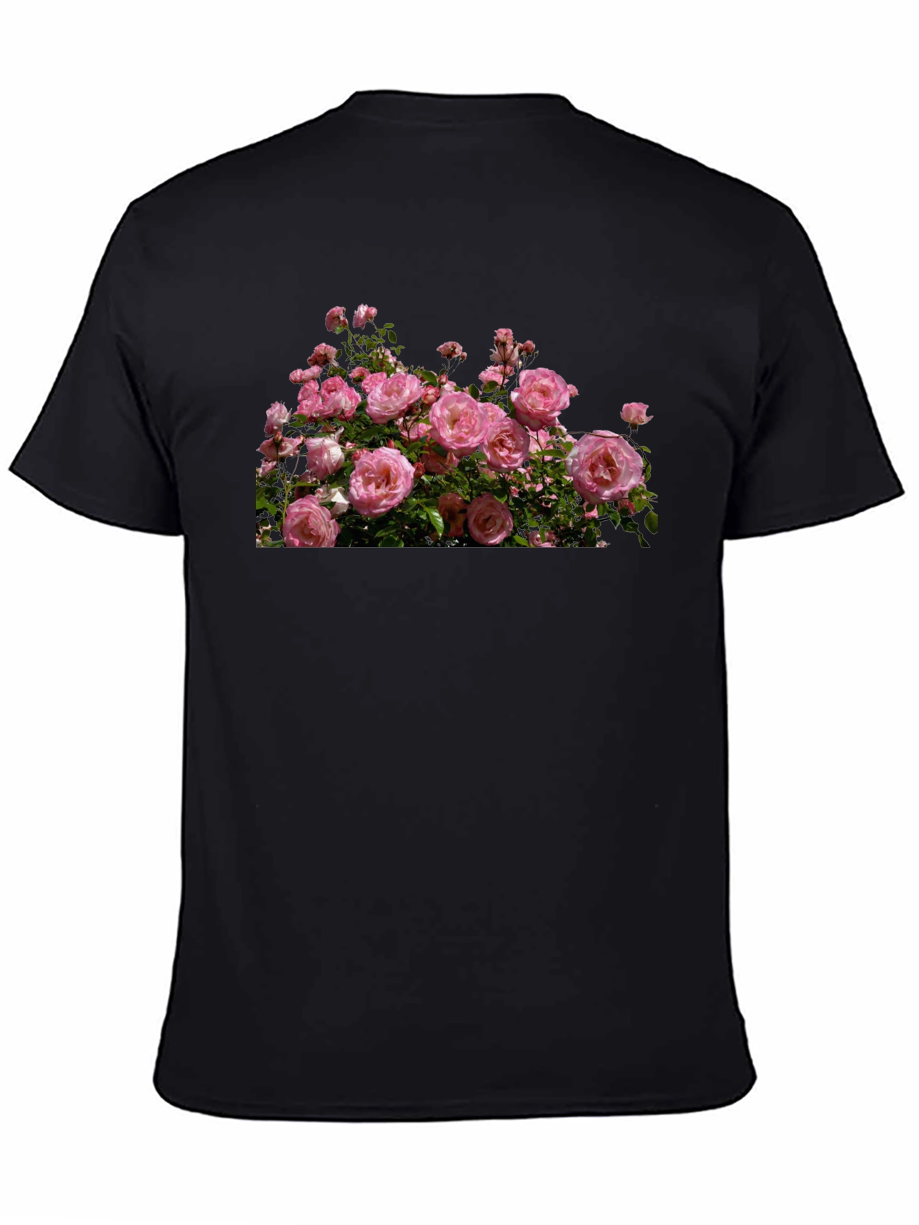Floral Print Crew Neck T-Shirt