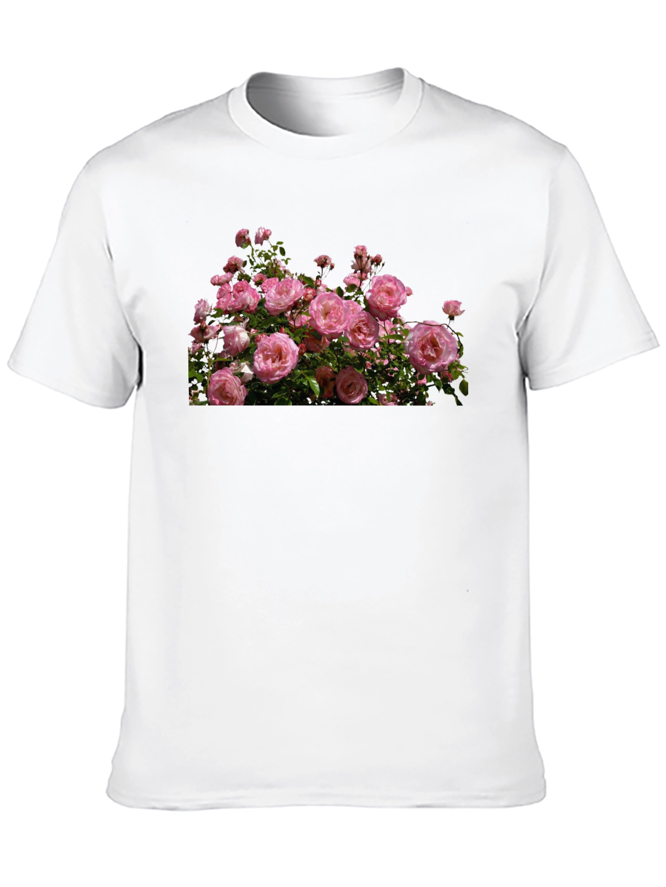 Floral Print Crew Neck T-Shirt