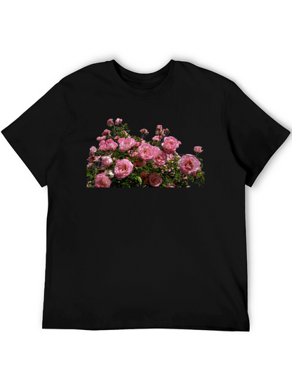 Floral Print Crew Neck T-Shirt