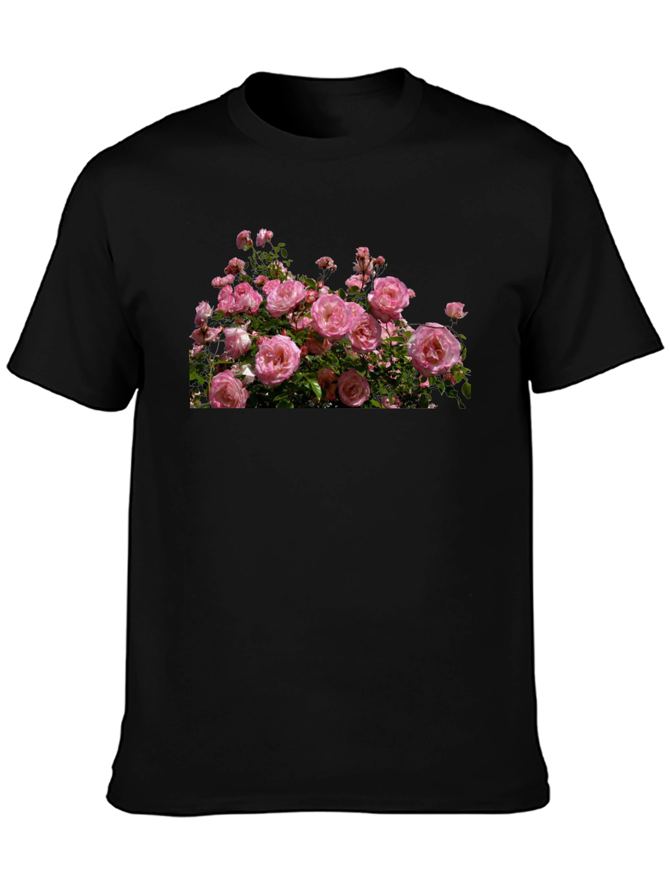 Floral Print Crew Neck T-Shirt