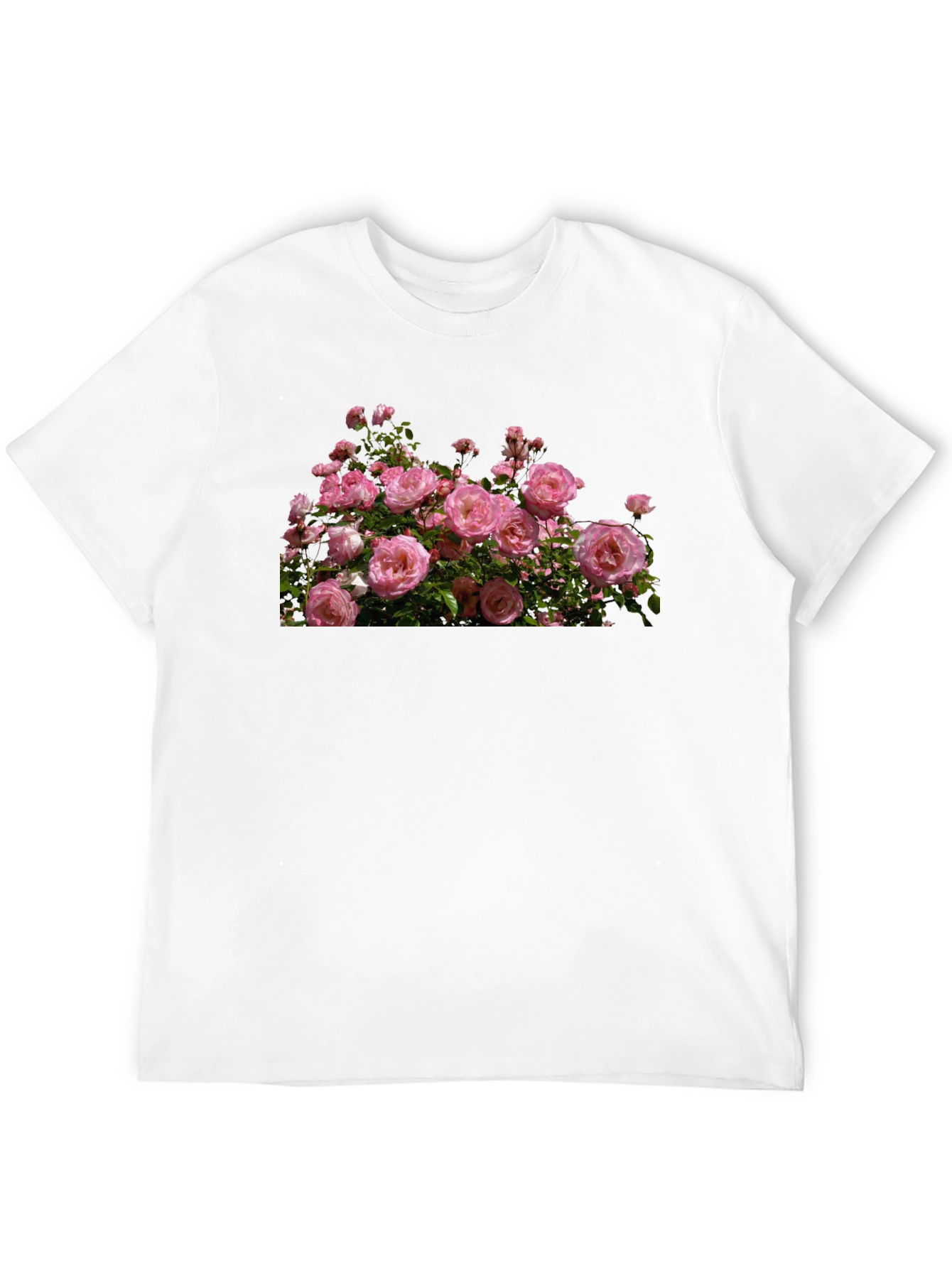 Floral Print Crew Neck T-Shirt
