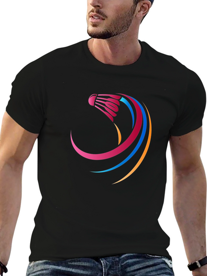 Badminton Shuttlecock Graphic Tee