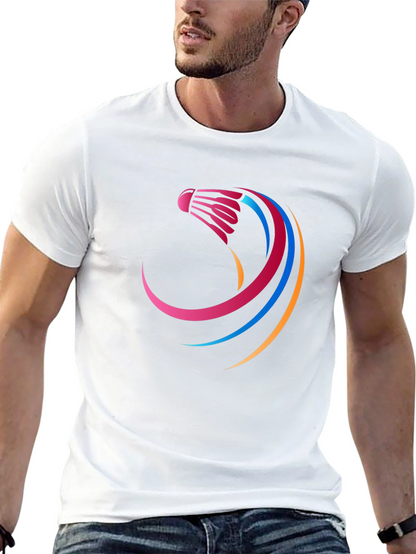 Badminton Shuttlecock Graphic Tee