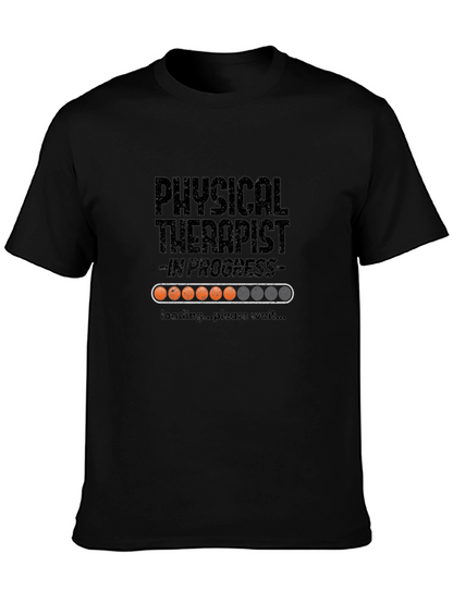 Physical Therapist in Progress Loading T-Shirt