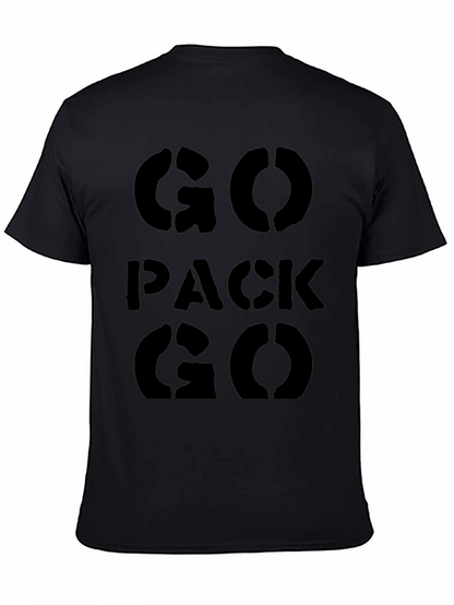 Go Pack Go Black T-Shirt