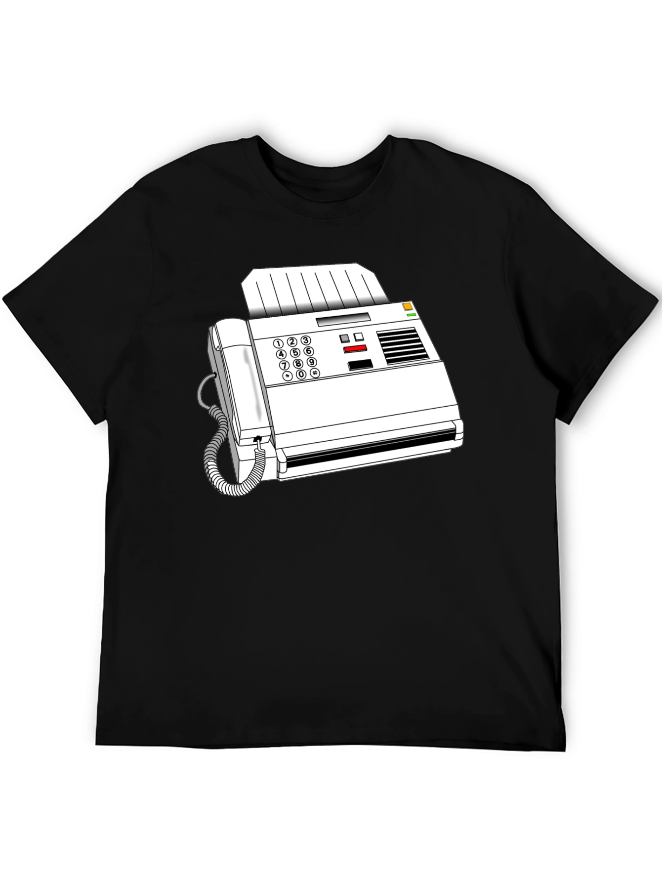 Retro Fax Machine Graphic Tee