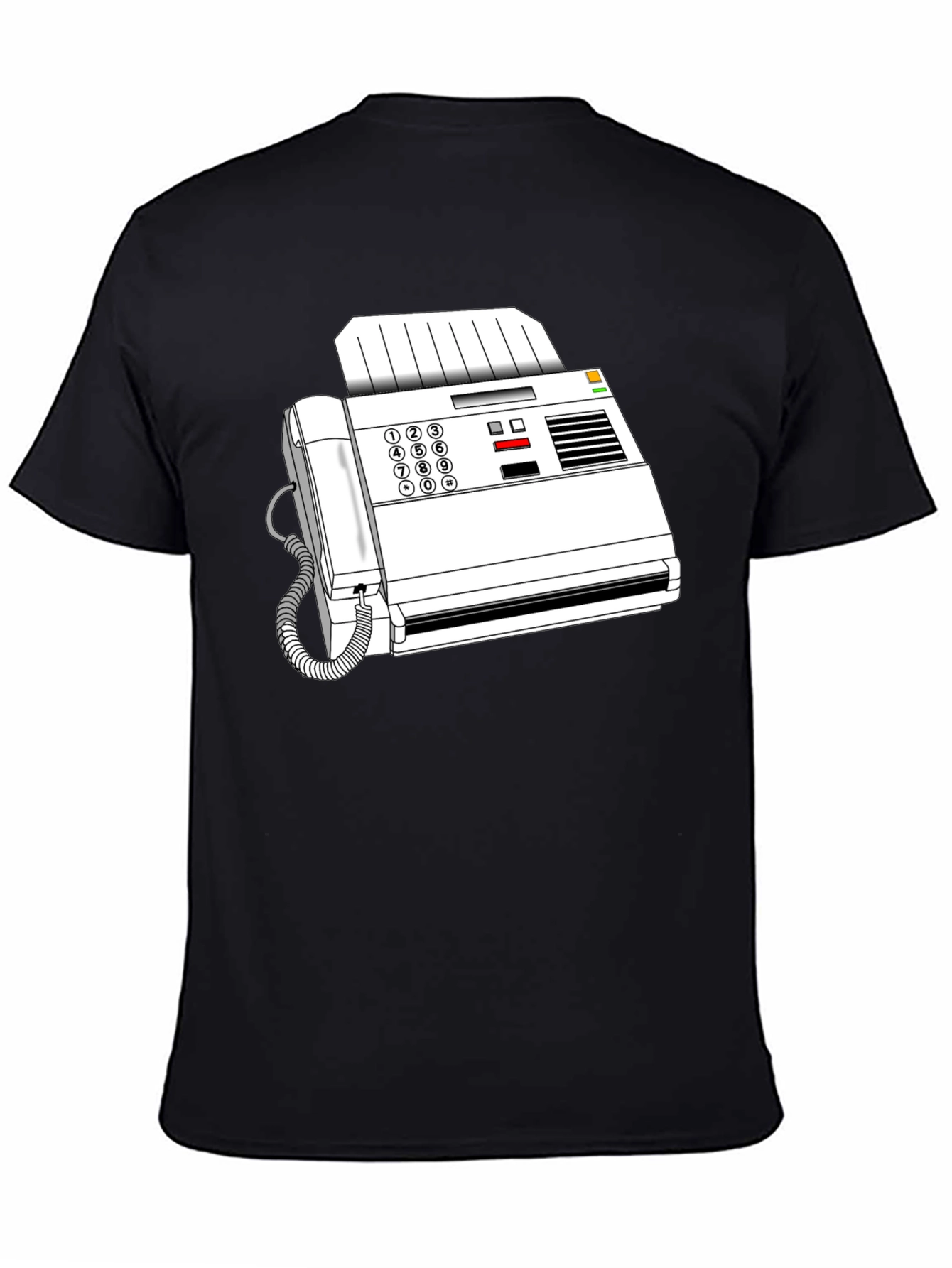 Retro Fax Machine Graphic Tee