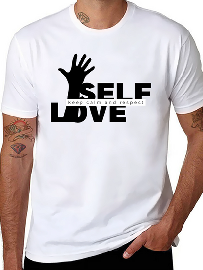 Self Love T-Shirt - Keep Calm and Respect Design