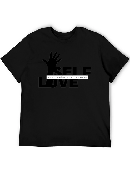 Self Love T-Shirt - Keep Calm and Respect Design
