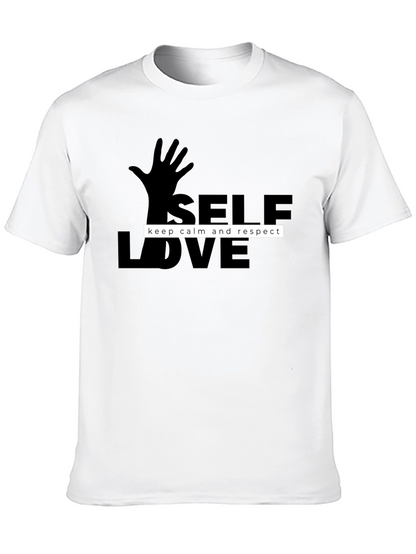 Self Love T-Shirt - Keep Calm and Respect Design