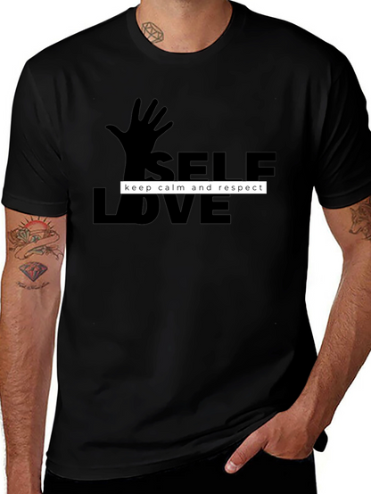 Self Love T-Shirt - Keep Calm and Respect Design