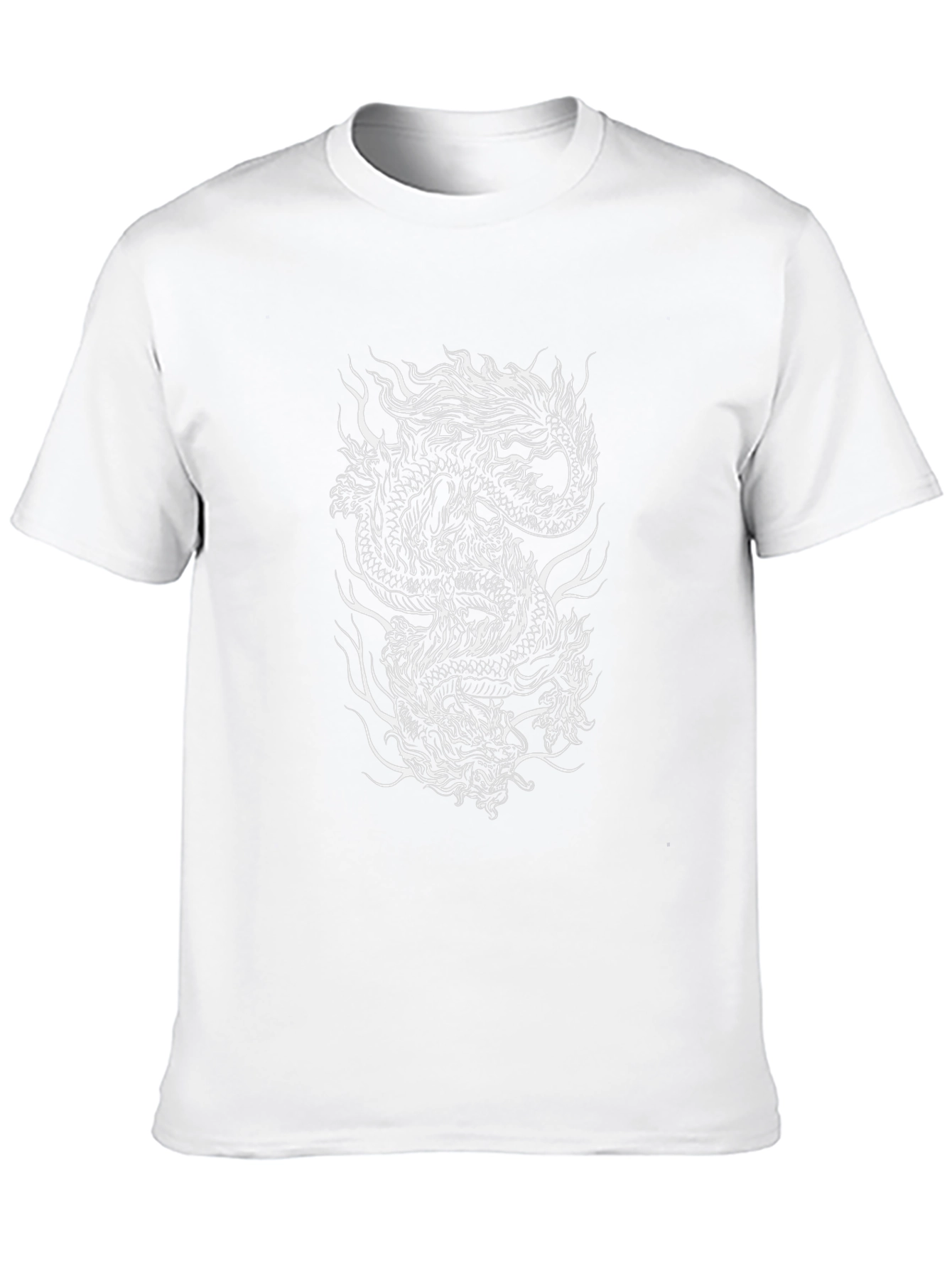 Dragon Graphic Tee - Black