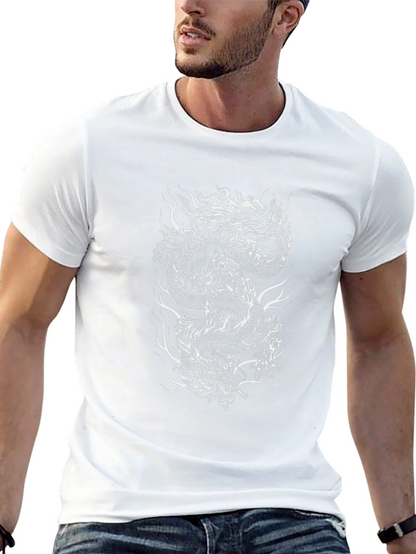 Dragon Graphic Tee - Black