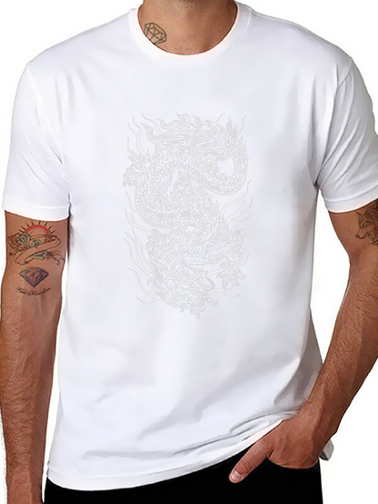 Dragon Graphic Tee - Black