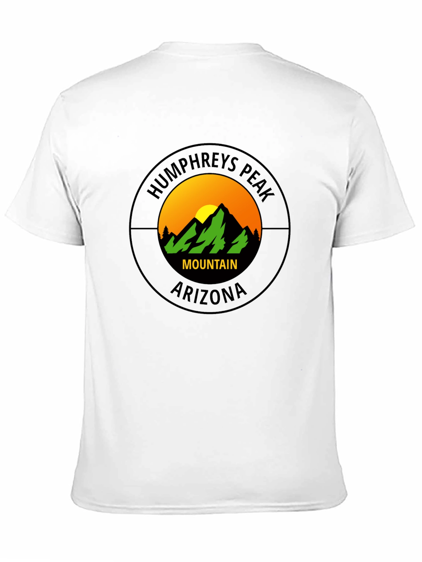 Humphreys Peak Mountain Arizona T-Shirt