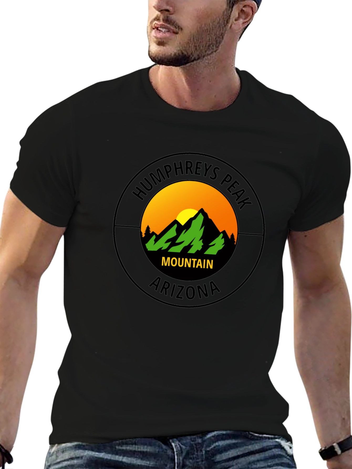 Humphreys Peak Mountain Arizona T-Shirt