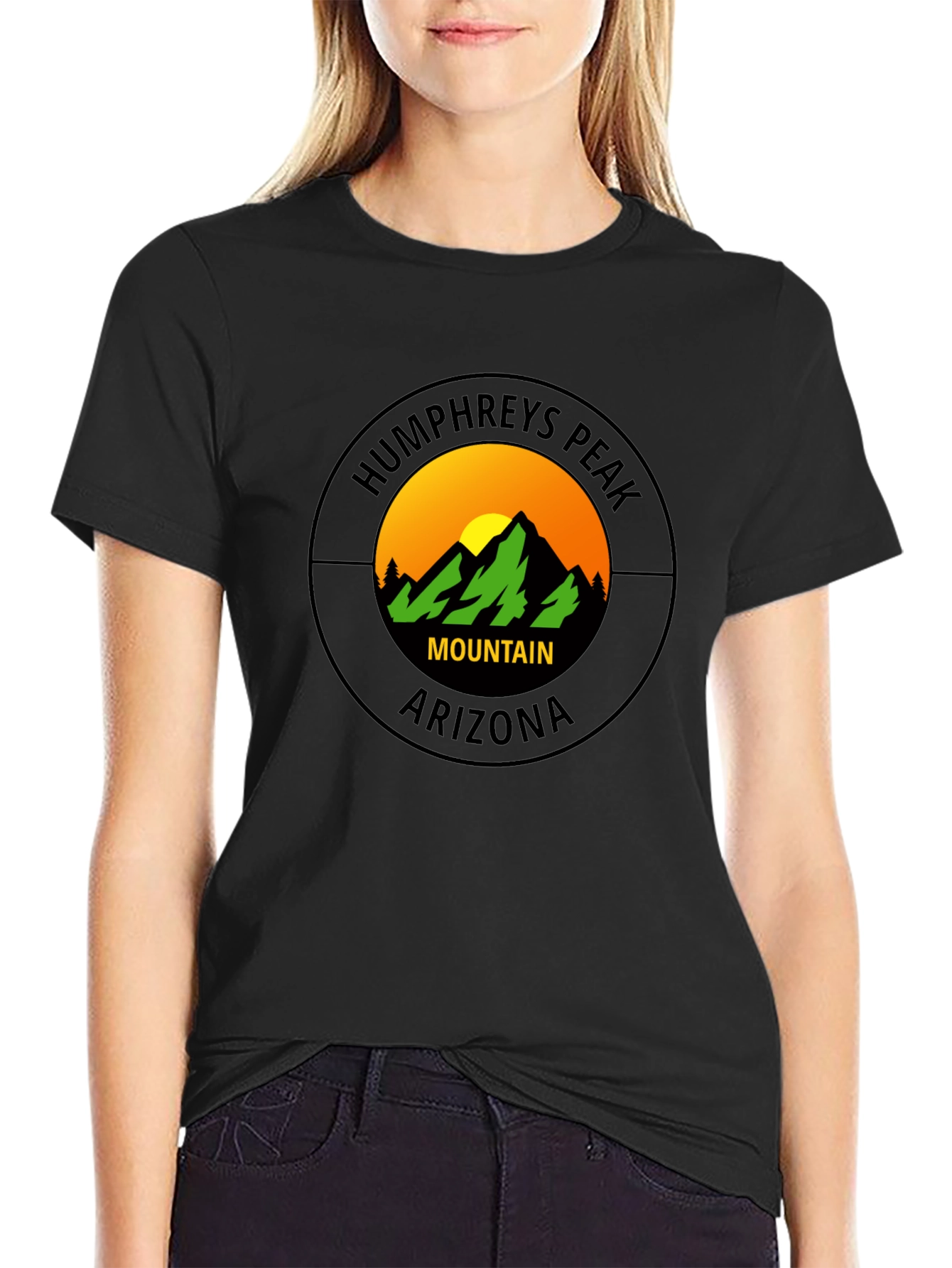 Humphreys Peak Mountain Arizona T-Shirt