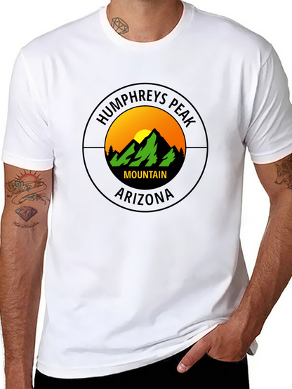 Humphreys Peak Mountain Arizona T-Shirt