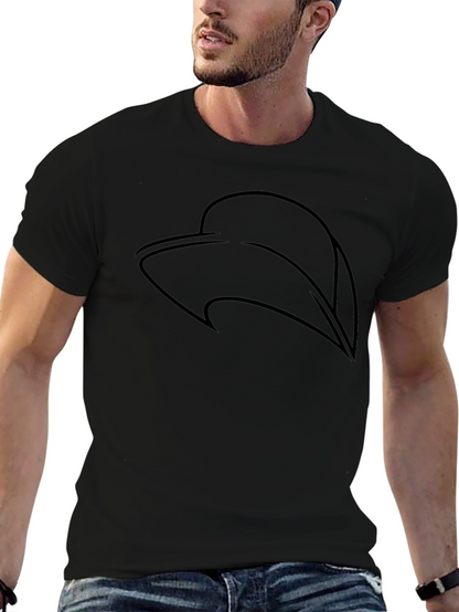 Modern Graphic Tee - Abstract Design