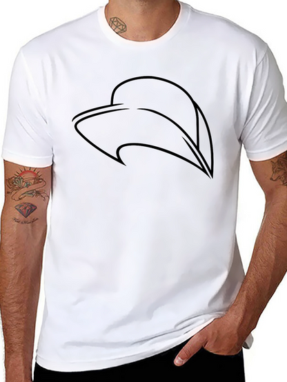 Modern Graphic Tee - Abstract Design