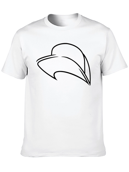 Modern Graphic Tee - Abstract Design