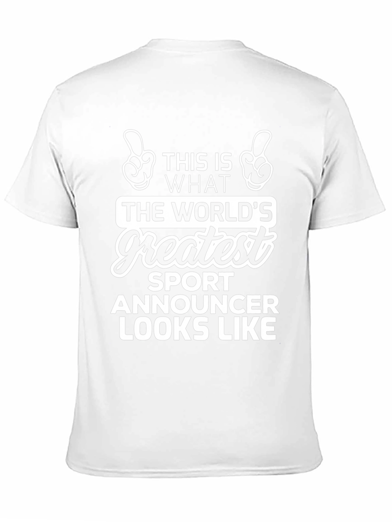 Worlds Greatest Sport Announcer T-Shirt