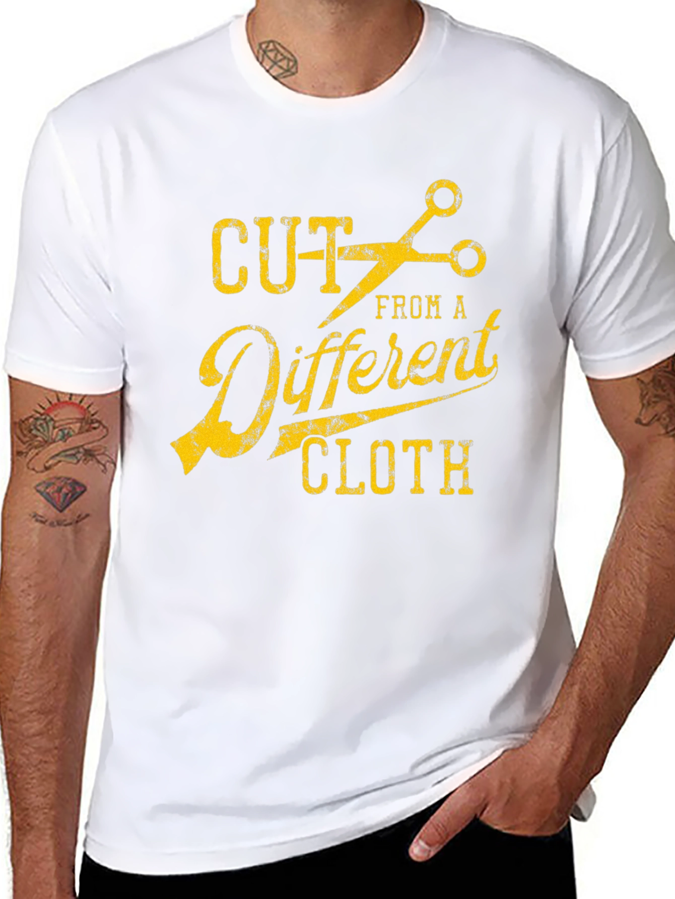 Cut From a Different Cloth Graphic Tee