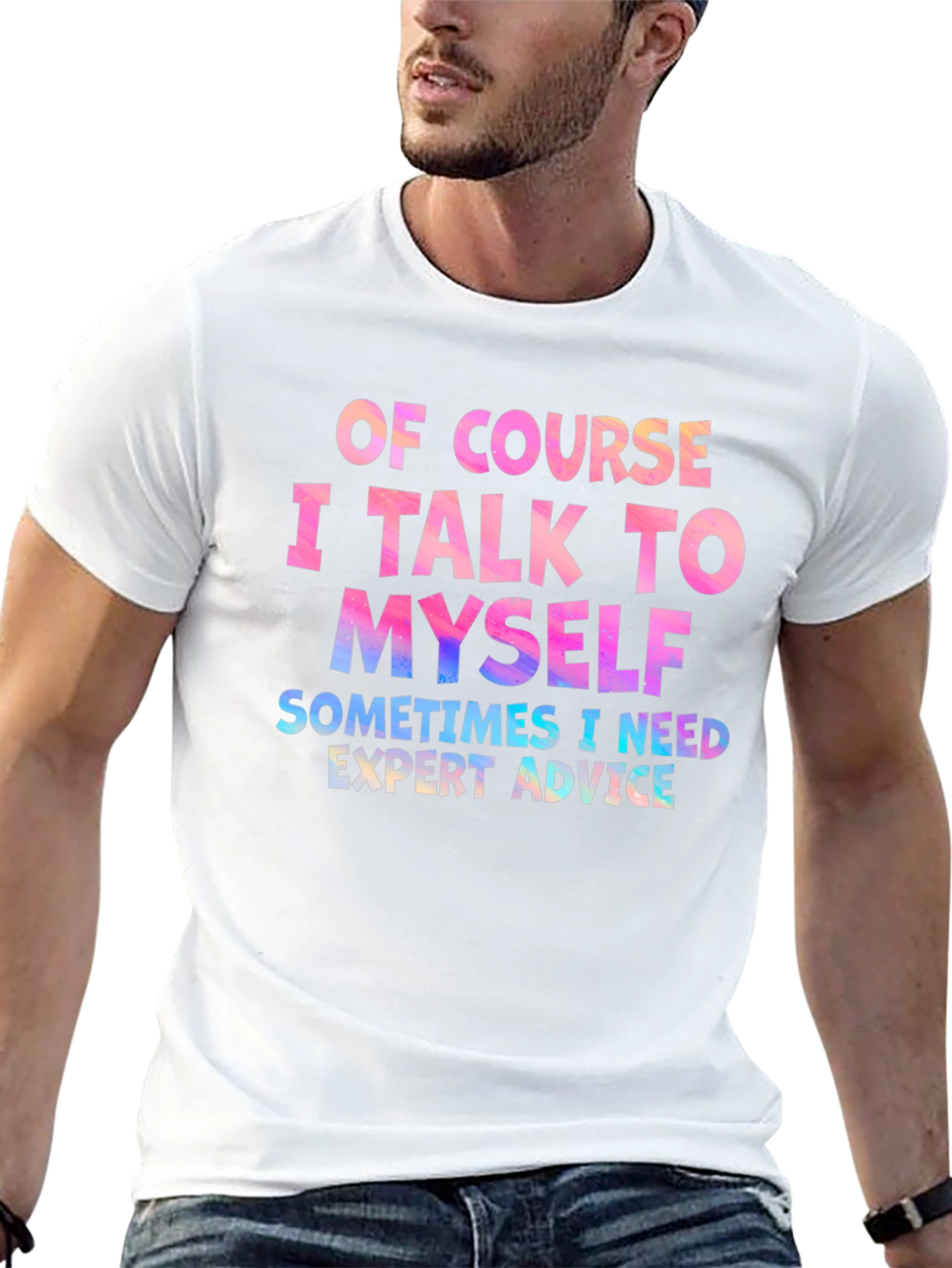 Expert Advice Graphic Tee - Funny Slogan T-Shirt