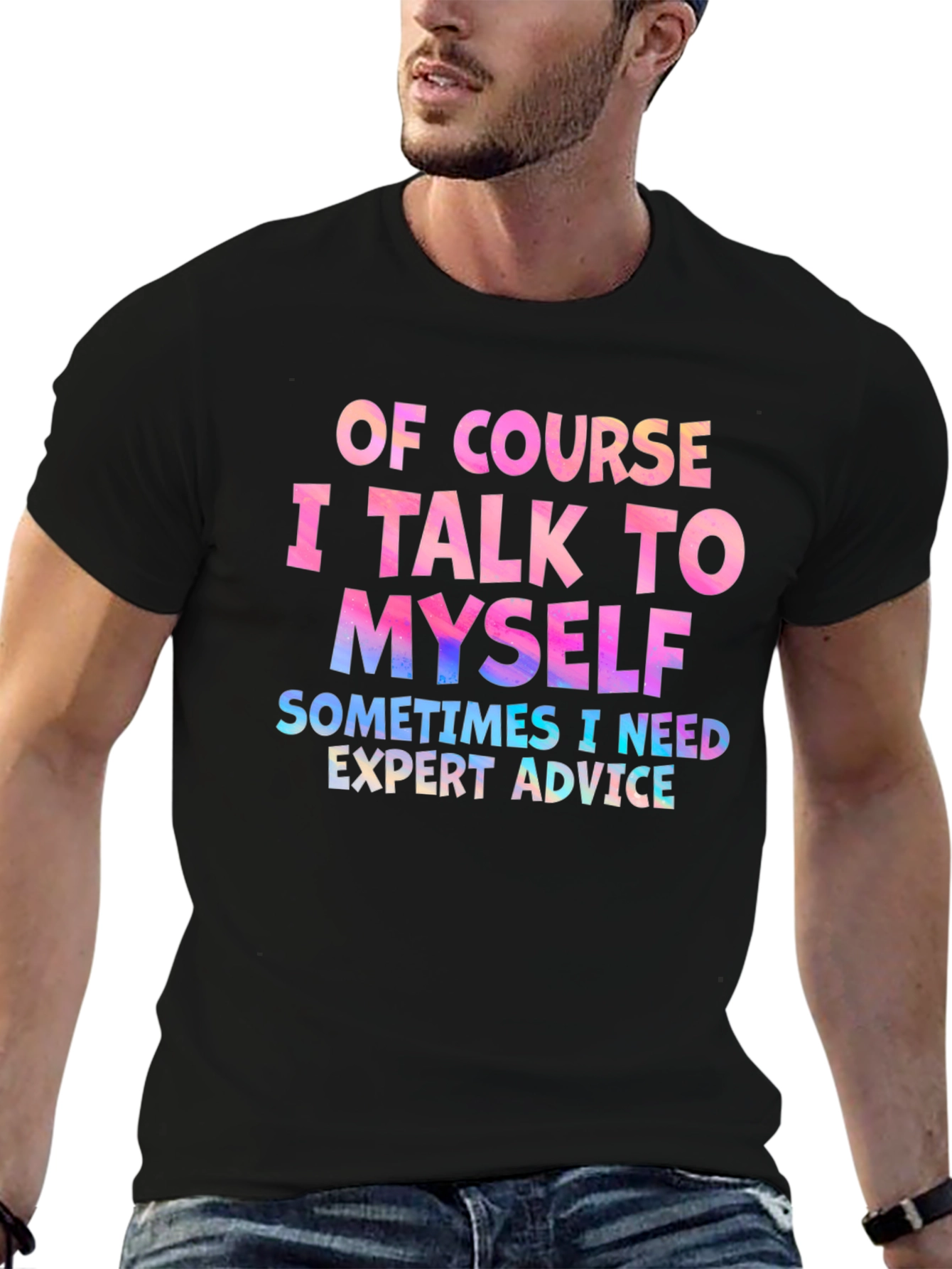 Expert Advice Graphic Tee - Funny Slogan T-Shirt