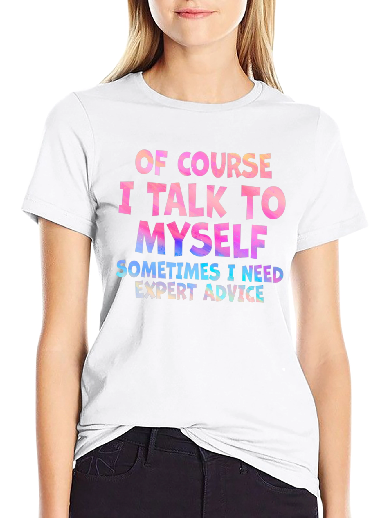 Expert Advice Graphic Tee - Funny Slogan T-Shirt