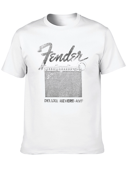 Fender Deluxe Reverb Amp Black T-Shirt