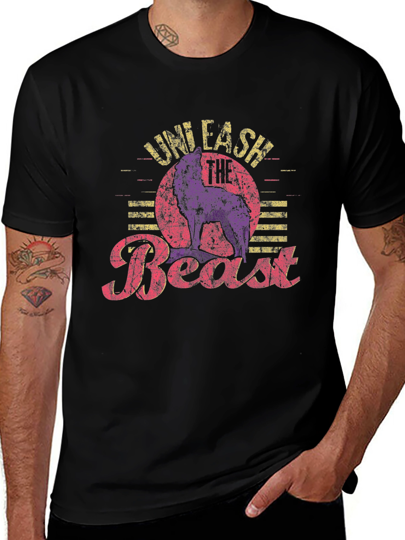 Unleash the Beast Graphic T-Shirt