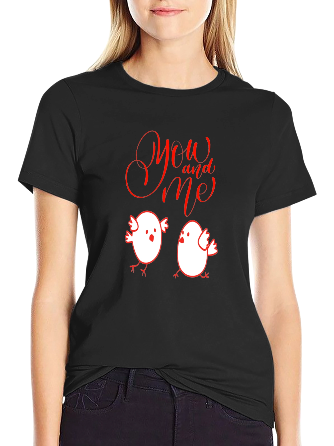 You and Me Chicken Tee