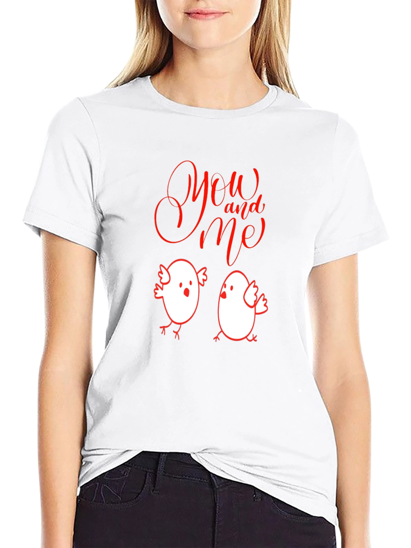 You and Me Chicken Tee