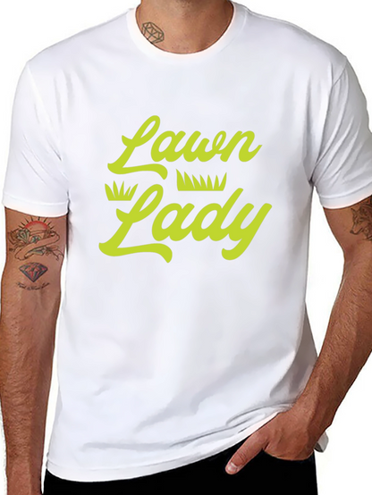 Lawn Lady Graphic Tee - Black