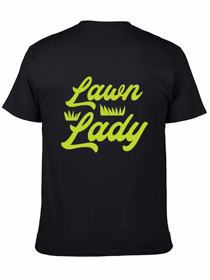 Lawn Lady Graphic Tee - Black