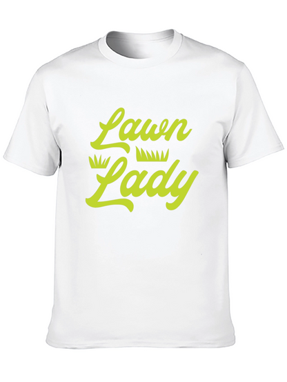 Lawn Lady Graphic Tee - Black