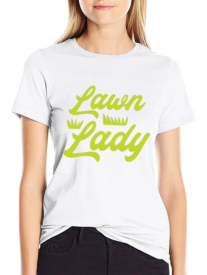 Lawn Lady Graphic Tee - Black