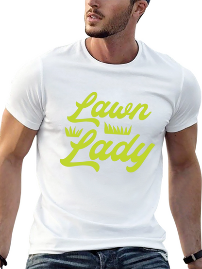 Lawn Lady Graphic Tee - Black