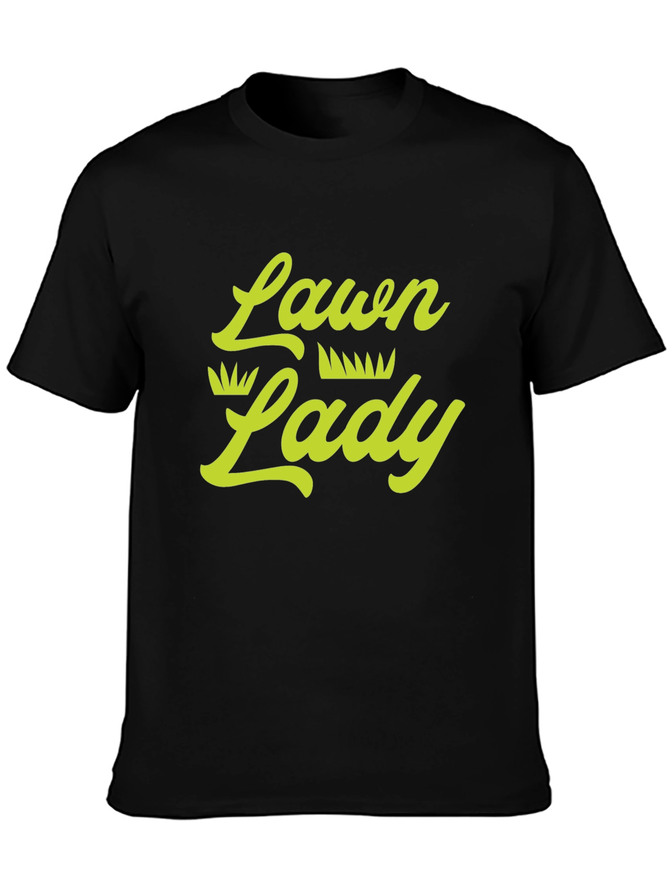 Lawn Lady Graphic Tee - Black
