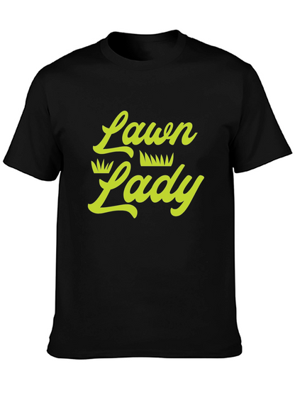 Lawn Lady Graphic Tee - Black