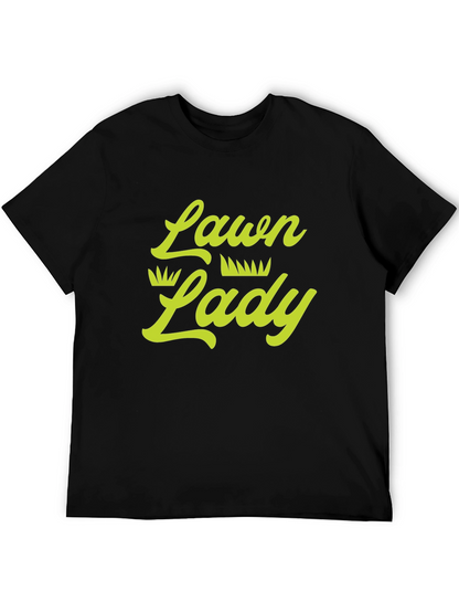 Lawn Lady Graphic Tee - Black