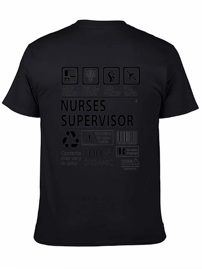 Nurse Supervisor 100% Organic T-Shirt