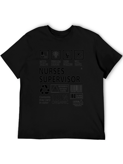 Nurse Supervisor 100% Organic T-Shirt