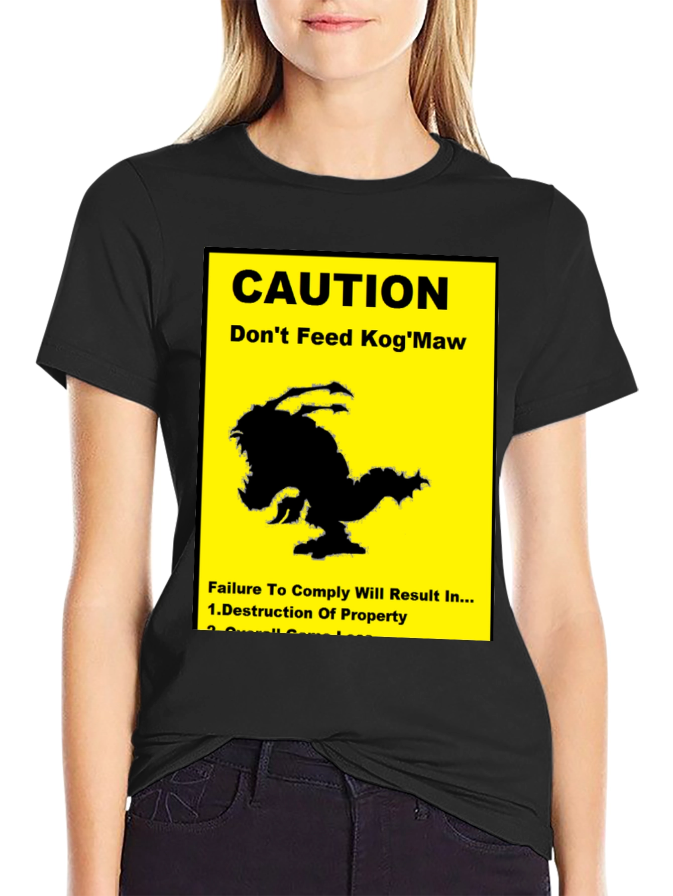 Caution: Dont Feed KogMaw T-Shirt