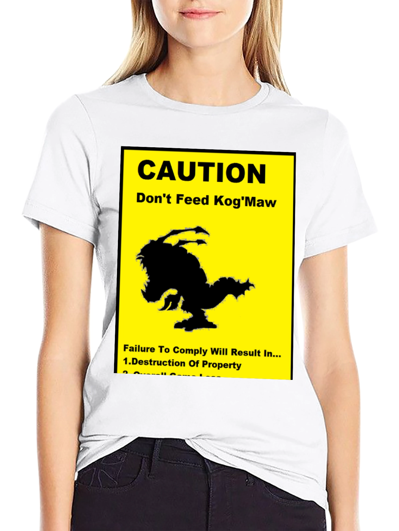 Caution: Dont Feed KogMaw T-Shirt