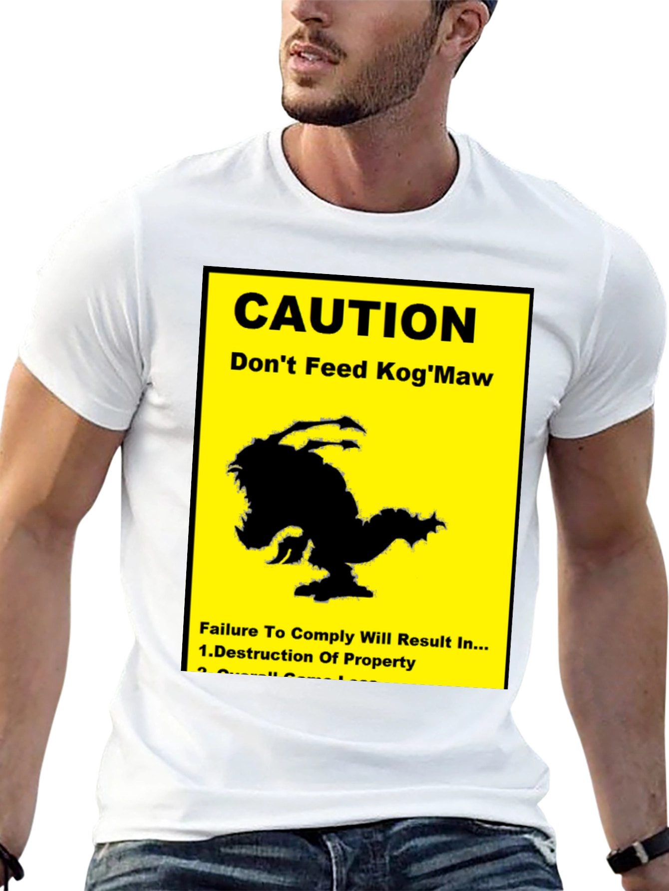 Caution: Dont Feed KogMaw T-Shirt