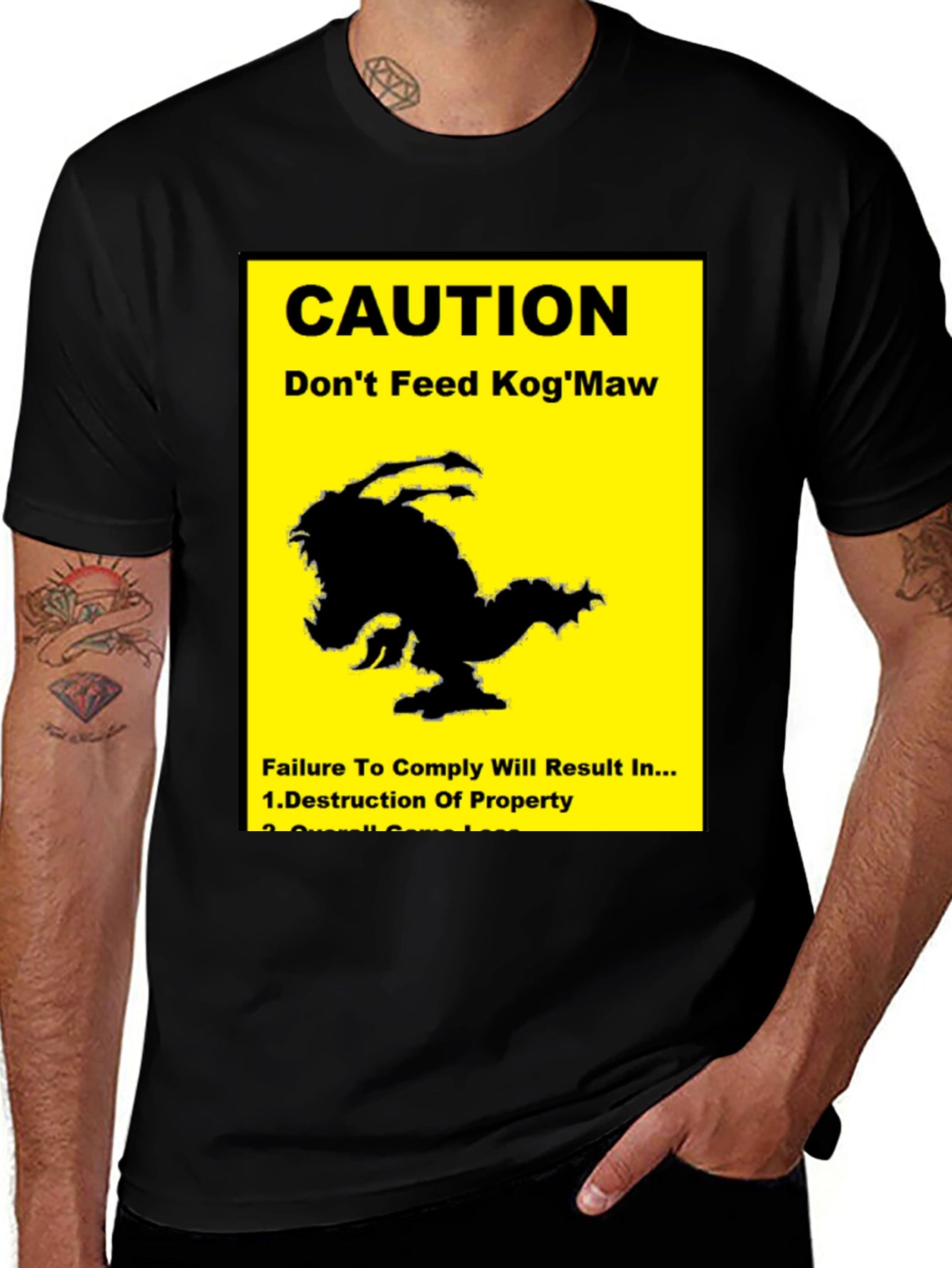 Caution: Dont Feed KogMaw T-Shirt