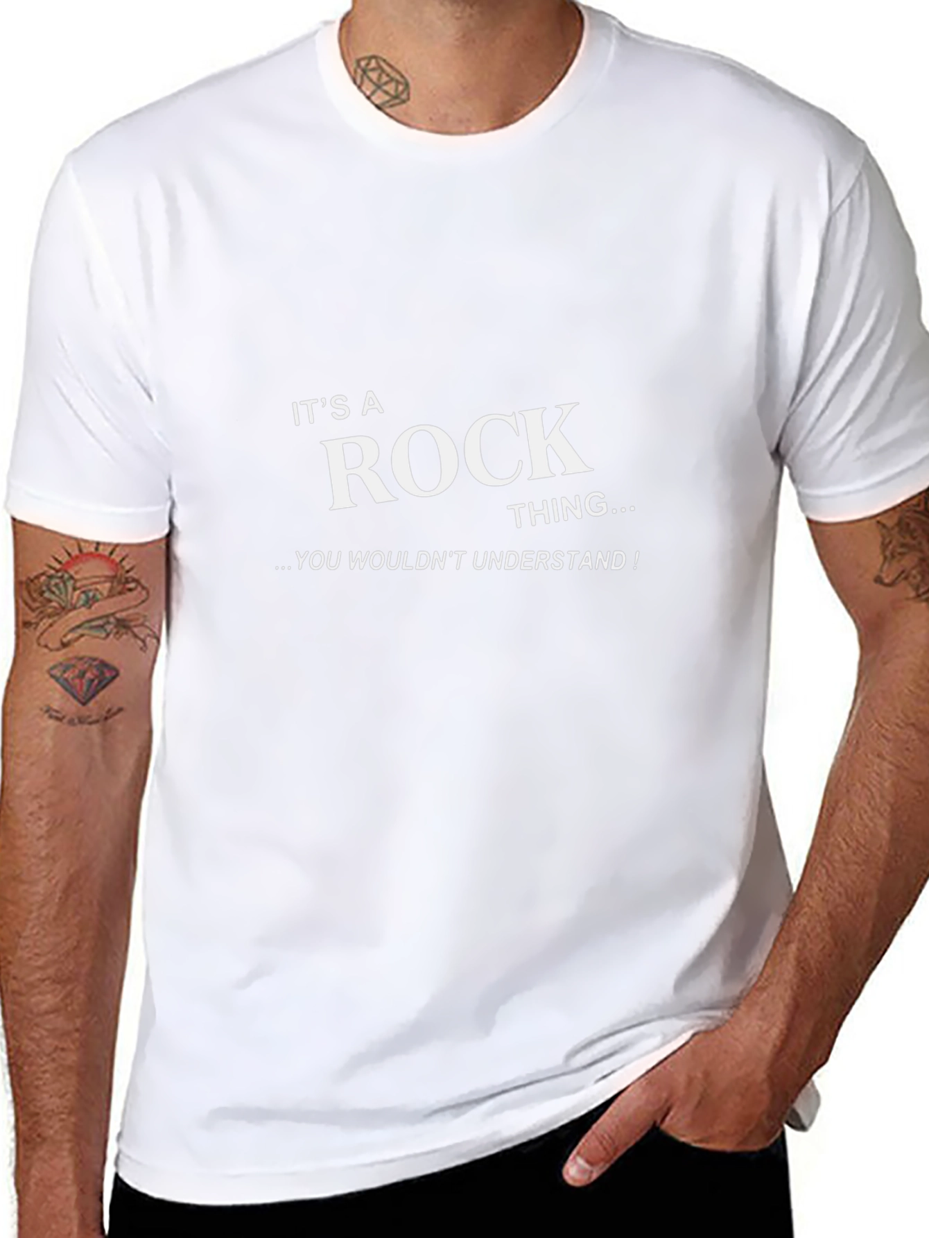 Rock Thing T-Shirt - You Wouldnt Understand!