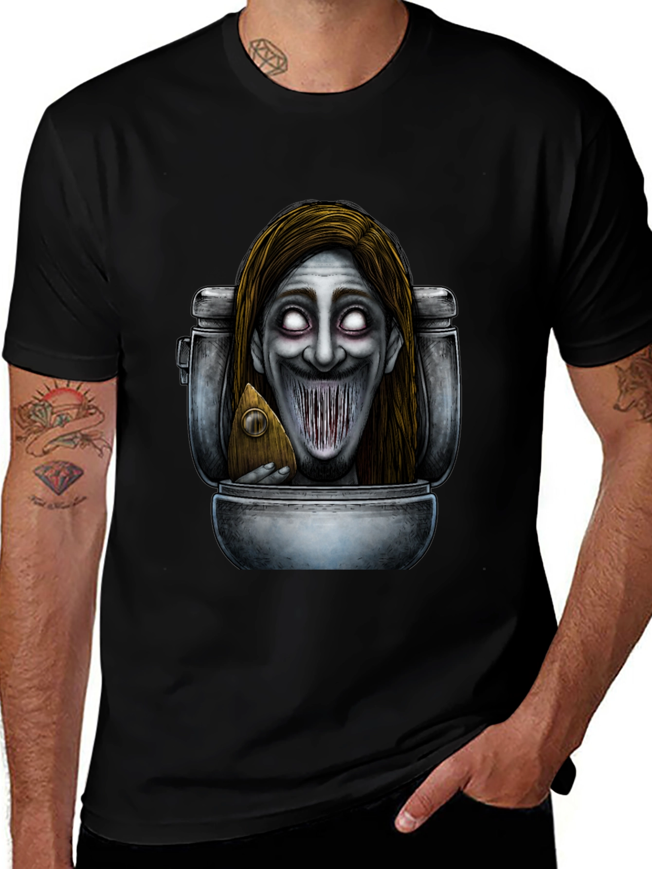 Toilet Ghoul Graphic Tee